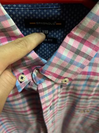 Camisa Spagnolo cuadros multicolor