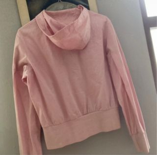 Giacca rosa con cappuccio Tg L