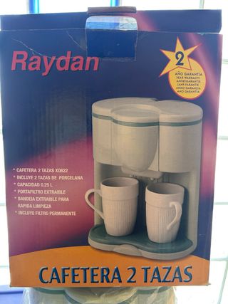 Cafetera Raydan 2 tazas