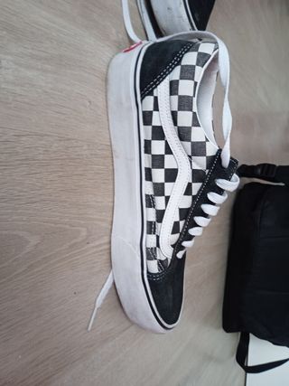 Vans Old Skool Checkered - Plataforma