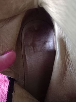 Botines Camper Piel Negro Talla 37