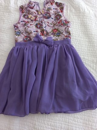 Abito bimba stile cinese tg 8