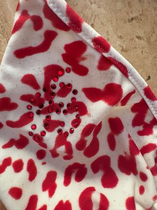 Bikini Blumarine Leopardo Rosso