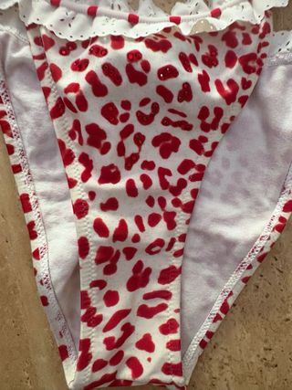 Bikini Blumarine Leopardo Rosso