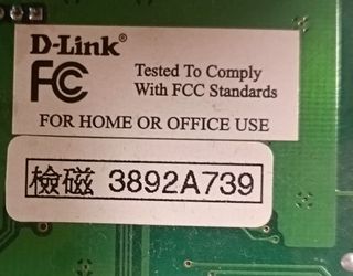 Scheda di rete PCI D-Link DFE-530TX