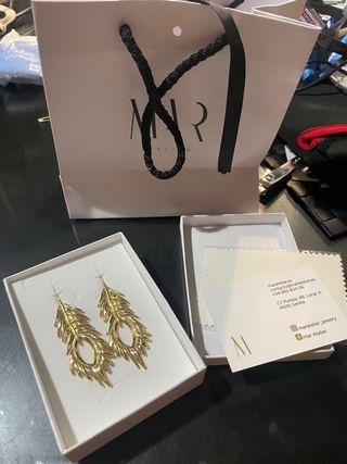 Pendientes MAR Atelier Wild Feather