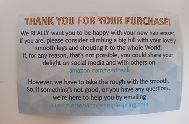 Depiladora cristal Temple Spring