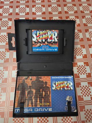 Super Street Fighter II - Megadrive + poster