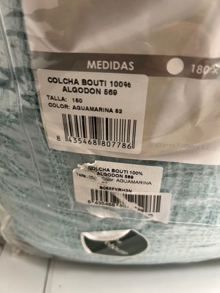 Colcha Cama Primavera - 100% algodón