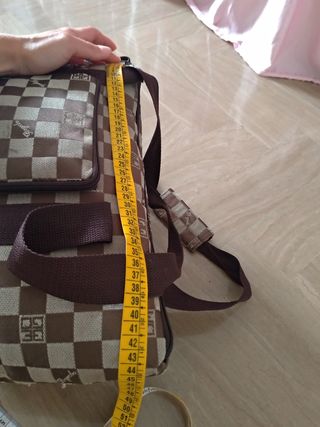 Trasportino cani beige e marrone