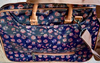 Bolso MISAKO portaordenadores bandolera marrón