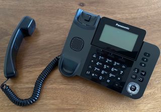 Teléfono Panasonic KX-TGF310 - Fijo Negro