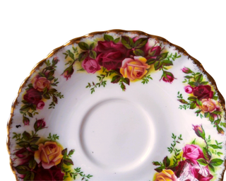 2 platillos Royal Albert Old Country Roses