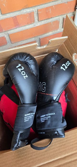 Saco Boxeo y Guantes