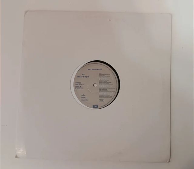 5 Vinilos de Pet Shop Boys ( LEER ANUNCIO )