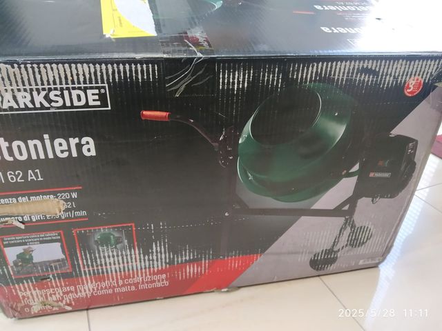 Hormigonera Parkside PCM 62