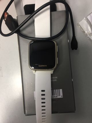 Garmin Venu SQ - Dorado/Blanco