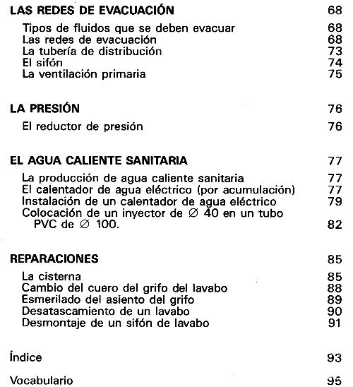 FONTANERIA. MATERIALES. TENCNICAS. APLICACIONES.