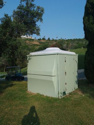 Kiosco verde - desmontable