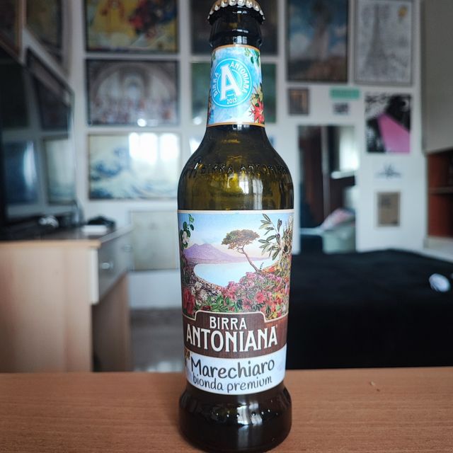 Bottiglia vuota Birra Antoniana Marechiaro