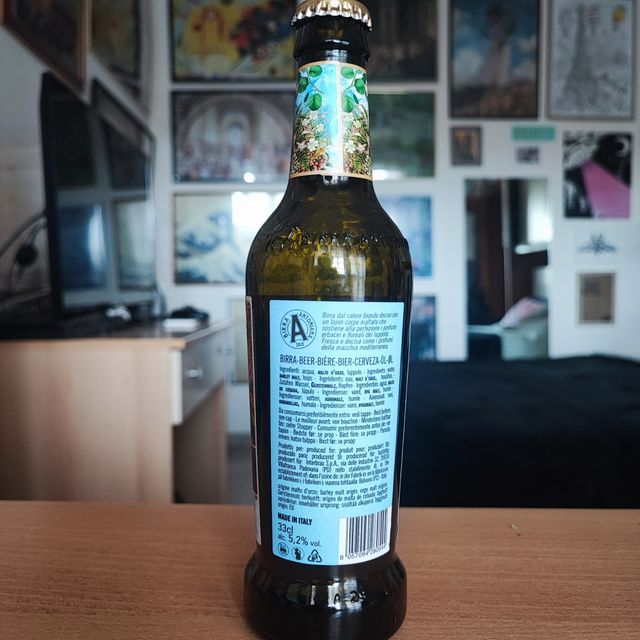 Bottiglia vuota Birra Antoniana Marechiaro