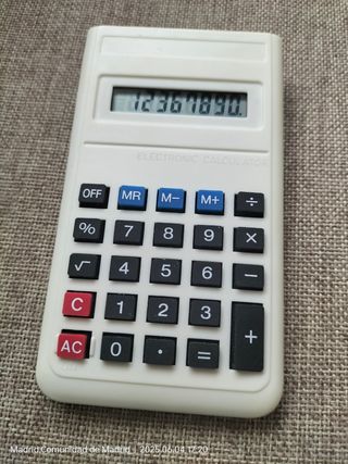Calculadora electrónica básica