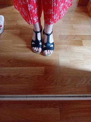 Sandalias Camper negras 38