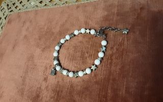 6 Bracciali Argento/Bianco