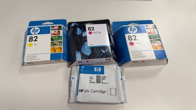 Toners HP 82 Originales - 4 uds