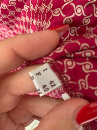 Blusa Bagutta seta rossa
