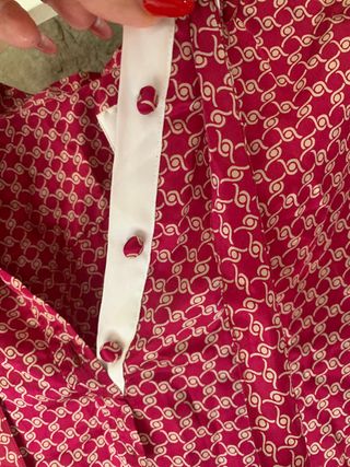 Blusa Bagutta seta rossa