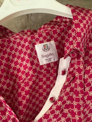 Blusa Bagutta seta rossa