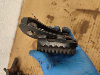 Estribo F650 700 800 GS BMW descanso estriberas