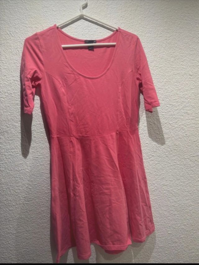 Vestido rosa H&M talla M