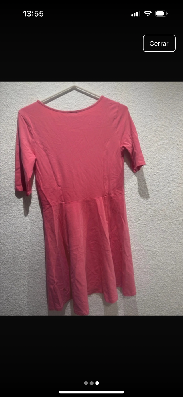 Vestido rosa H&M talla M