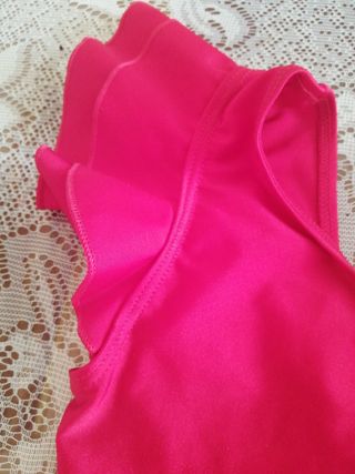 Bañador niña rojo