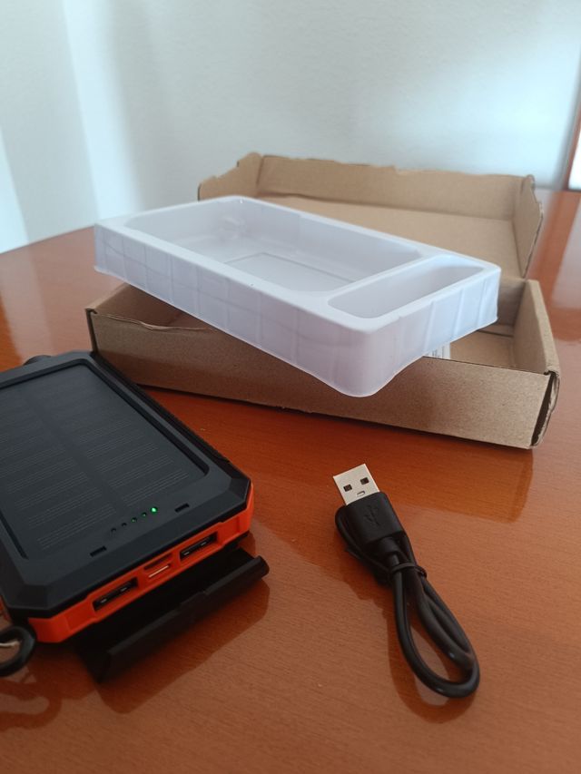 Batería solar portátil