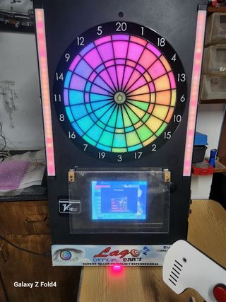 Diana electrónica LED v-darts