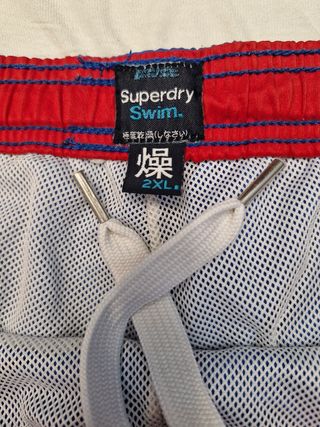 Bañador Superdry azul - Talla 2xl