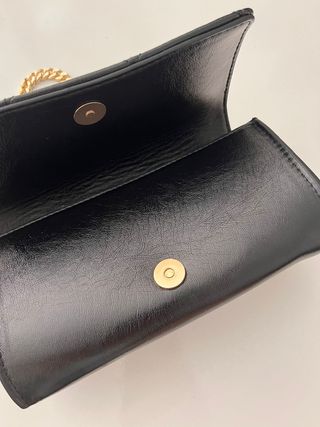 Bolso Mango negro fiesta