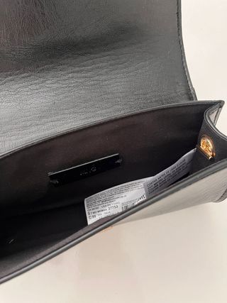 Bolso Mango negro fiesta