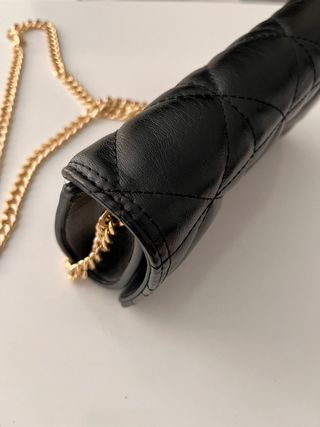 Bolso Mango negro fiesta