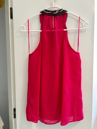 Blusa Zara rosa talla S