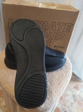 FitVille - Zapatos negros mujer