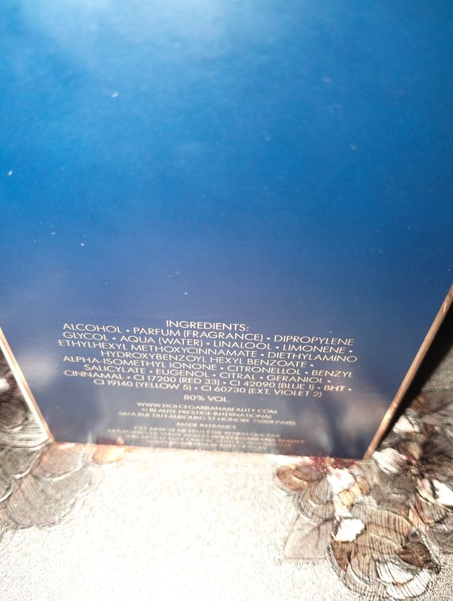 Dolce & Gabbana Perfume 100ml.