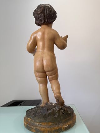 Niño Jesús antiguo madera tallada (s.XIX)