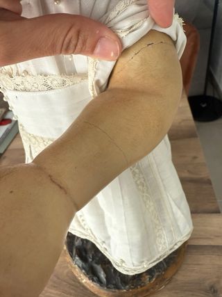 Niño Jesús antiguo madera tallada (s.XIX)