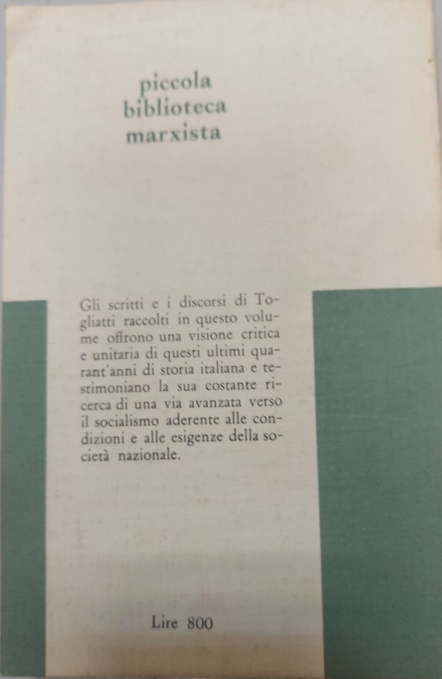 La via italiana al Socialismo