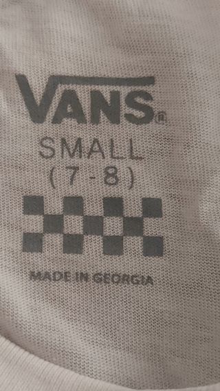 Maglietta Vans bimba 7-8 anni