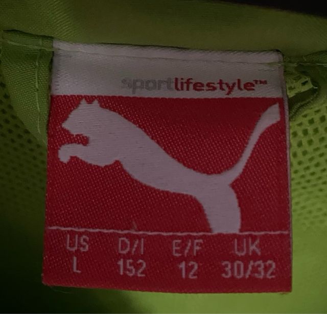 Chaqueta Puma Sportlifestyle Verde Talla L